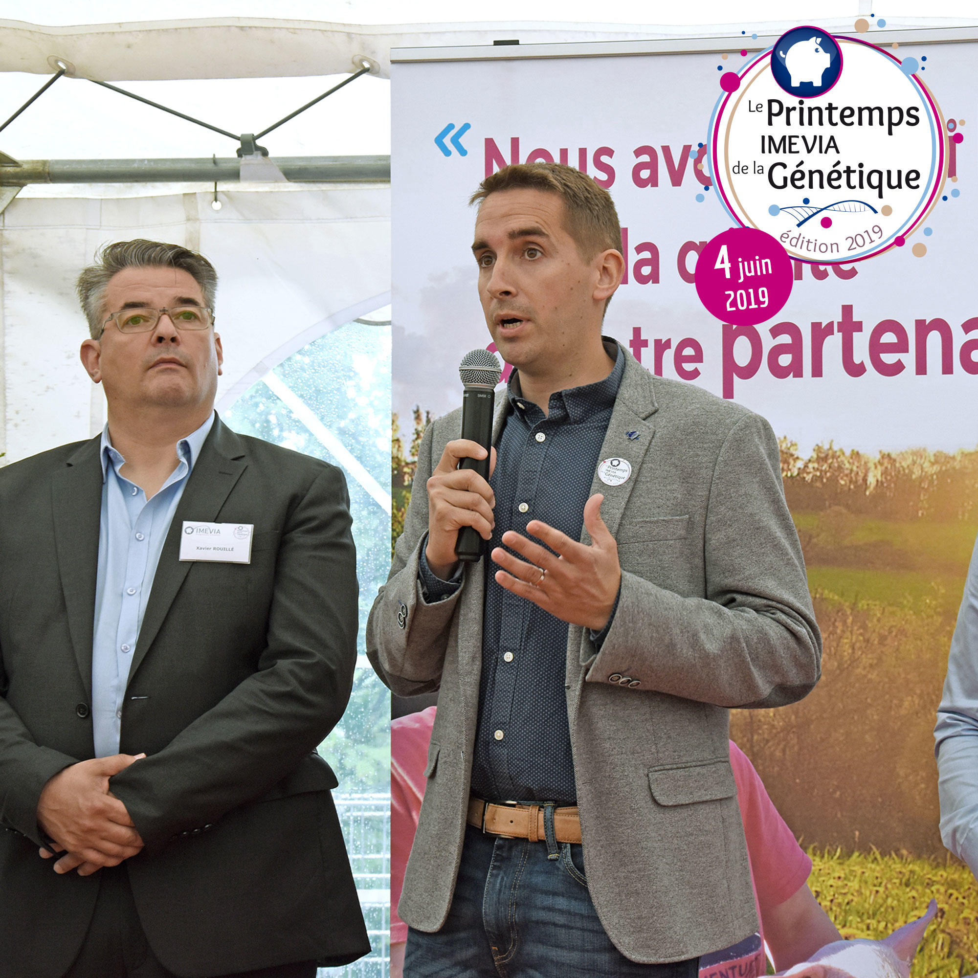 Porte ouverte du centre d’insémination IMEVIA de Châtelain