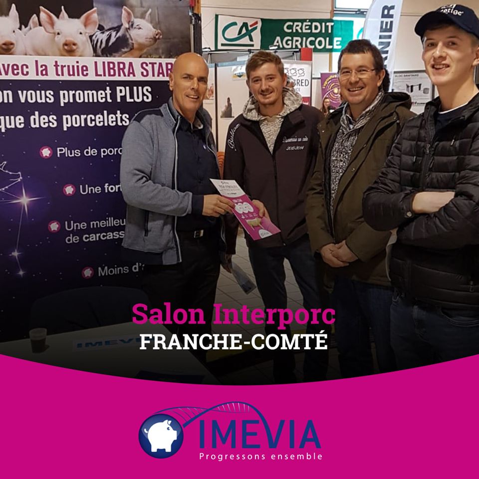 IMEVIA au salon Interporc de Franche Comté